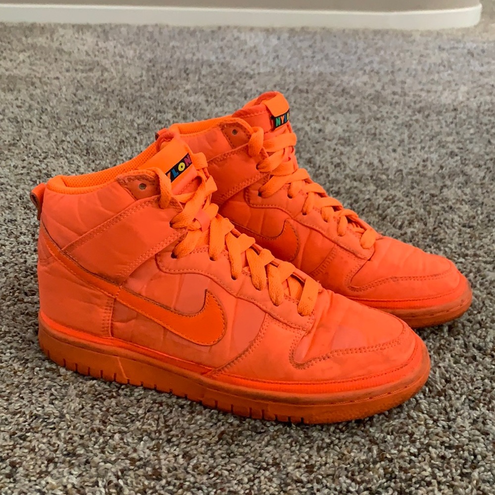 Vintage Nike Dunk x Nylon high tops
